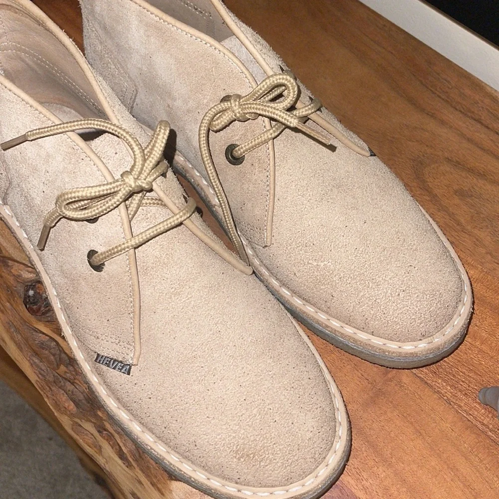 RARE Desde 1950 Hevea Made in Columbia Hand Made Suede Leather Boots